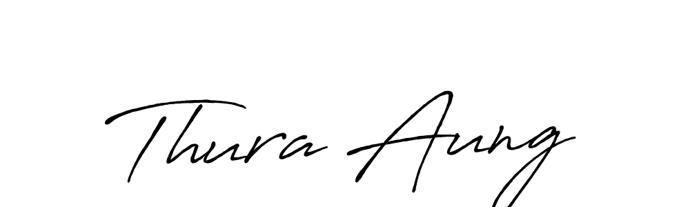 Make a short Thura Aung signature style. Manage your documents anywhere anytime using Antro_Vectra_Bolder. Create and add eSignatures, submit forms, share and send files easily. Thura Aung signature style 7 images and pictures png