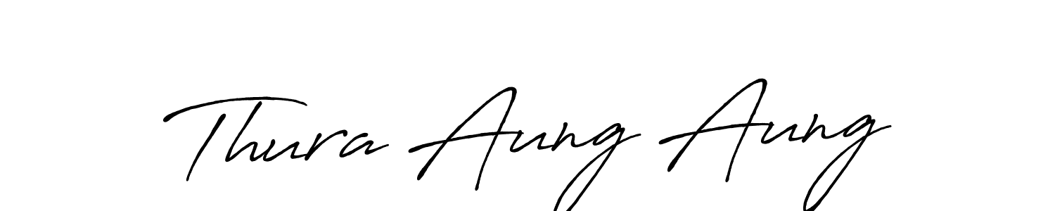 Make a short Thura Aung Aung signature style. Manage your documents anywhere anytime using Antro_Vectra_Bolder. Create and add eSignatures, submit forms, share and send files easily. Thura Aung Aung signature style 7 images and pictures png