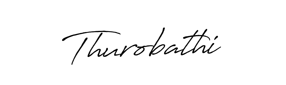 How to Draw Thurobathi signature style? Antro_Vectra_Bolder is a latest design signature styles for name Thurobathi. Thurobathi signature style 7 images and pictures png