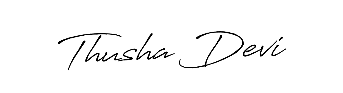 How to Draw Thusha Devi signature style? Antro_Vectra_Bolder is a latest design signature styles for name Thusha Devi. Thusha Devi signature style 7 images and pictures png