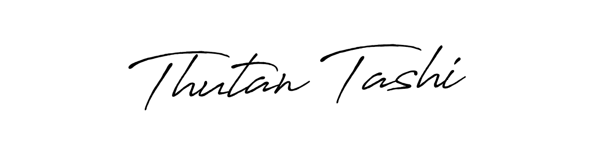 Similarly Antro_Vectra_Bolder is the best handwritten signature design. Signature creator online .You can use it as an online autograph creator for name Thutan Tashi. Thutan Tashi signature style 7 images and pictures png