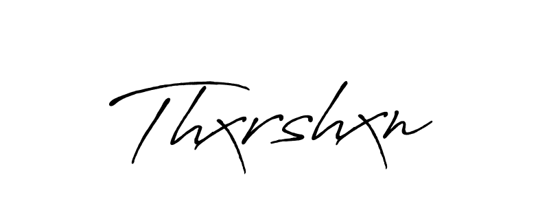 You should practise on your own different ways (Antro_Vectra_Bolder) to write your name (Thxrshxn) in signature. don't let someone else do it for you. Thxrshxn signature style 7 images and pictures png