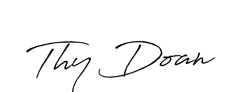 It looks lik you need a new signature style for name Thy Doan. Design unique handwritten (Antro_Vectra_Bolder) signature with our free signature maker in just a few clicks. Thy Doan signature style 7 images and pictures png