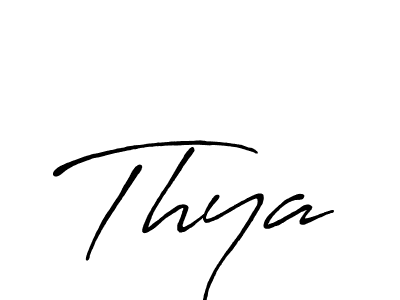 Similarly Antro_Vectra_Bolder is the best handwritten signature design. Signature creator online .You can use it as an online autograph creator for name Thya. Thya signature style 7 images and pictures png