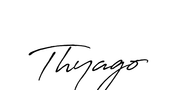 Make a beautiful signature design for name Thyago. With this signature (Antro_Vectra_Bolder) style, you can create a handwritten signature for free. Thyago signature style 7 images and pictures png