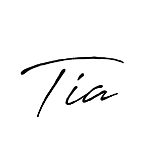 Design your own signature with our free online signature maker. With this signature software, you can create a handwritten (Antro_Vectra_Bolder) signature for name Tia. Tia signature style 7 images and pictures png