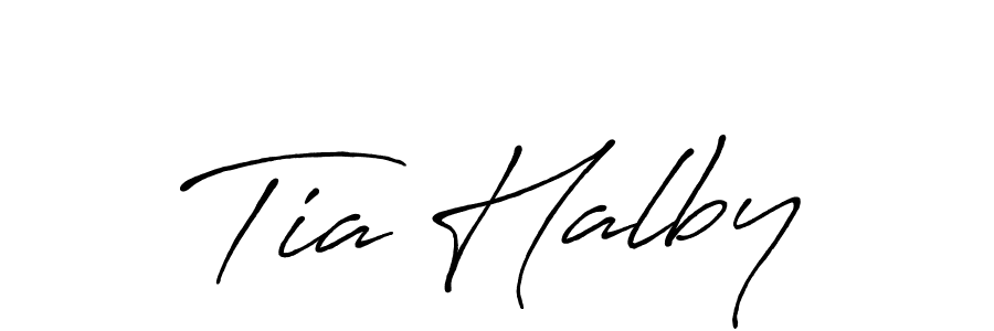 You should practise on your own different ways (Antro_Vectra_Bolder) to write your name (Tia Halby) in signature. don't let someone else do it for you. Tia Halby signature style 7 images and pictures png