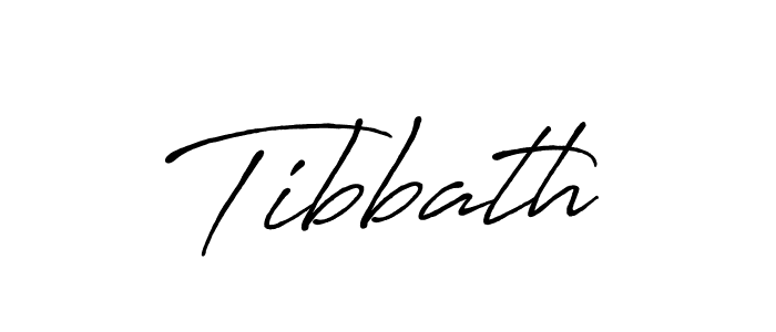 Design your own signature with our free online signature maker. With this signature software, you can create a handwritten (Antro_Vectra_Bolder) signature for name Tibbath. Tibbath signature style 7 images and pictures png