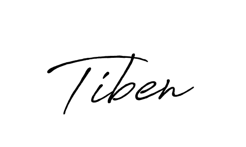 How to make Tiben signature? Antro_Vectra_Bolder is a professional autograph style. Create handwritten signature for Tiben name. Tiben signature style 7 images and pictures png