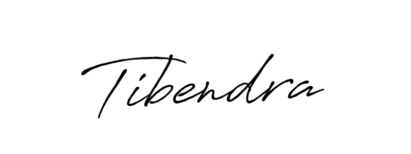 Tibendra stylish signature style. Best Handwritten Sign (Antro_Vectra_Bolder) for my name. Handwritten Signature Collection Ideas for my name Tibendra. Tibendra signature style 7 images and pictures png