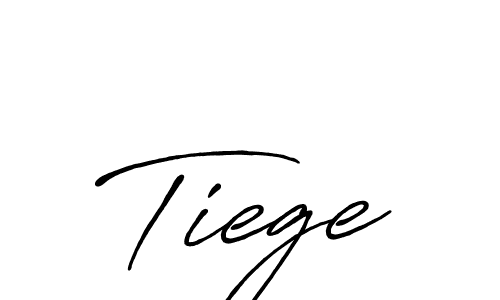 It looks lik you need a new signature style for name Tiege. Design unique handwritten (Antro_Vectra_Bolder) signature with our free signature maker in just a few clicks. Tiege signature style 7 images and pictures png