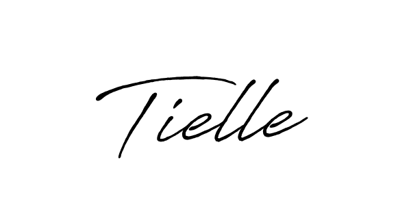 Create a beautiful signature design for name Tielle. With this signature (Antro_Vectra_Bolder) fonts, you can make a handwritten signature for free. Tielle signature style 7 images and pictures png