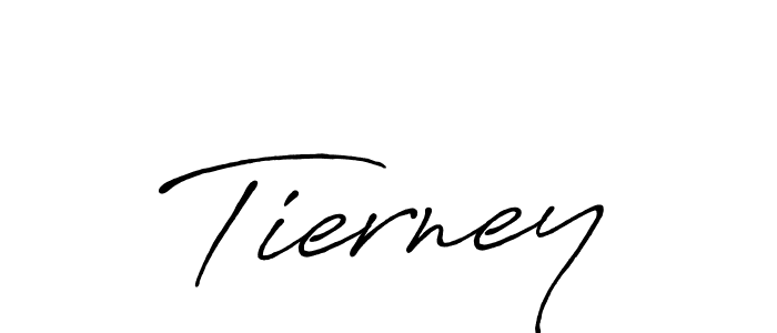 Design your own signature with our free online signature maker. With this signature software, you can create a handwritten (Antro_Vectra_Bolder) signature for name Tierney. Tierney signature style 7 images and pictures png