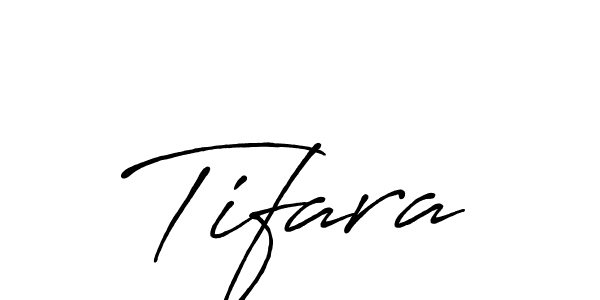 How to make Tifara name signature. Use Antro_Vectra_Bolder style for creating short signs online. This is the latest handwritten sign. Tifara signature style 7 images and pictures png