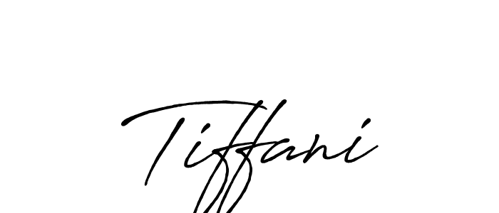 Design your own signature with our free online signature maker. With this signature software, you can create a handwritten (Antro_Vectra_Bolder) signature for name Tiffani. Tiffani signature style 7 images and pictures png