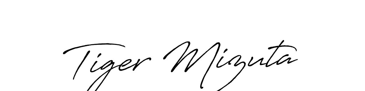 Once you've used our free online signature maker to create your best signature Antro_Vectra_Bolder style, it's time to enjoy all of the benefits that Tiger Mizuta name signing documents. Tiger Mizuta signature style 7 images and pictures png