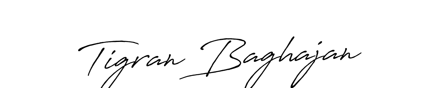 It looks lik you need a new signature style for name Tigran Baghajan. Design unique handwritten (Antro_Vectra_Bolder) signature with our free signature maker in just a few clicks. Tigran Baghajan signature style 7 images and pictures png