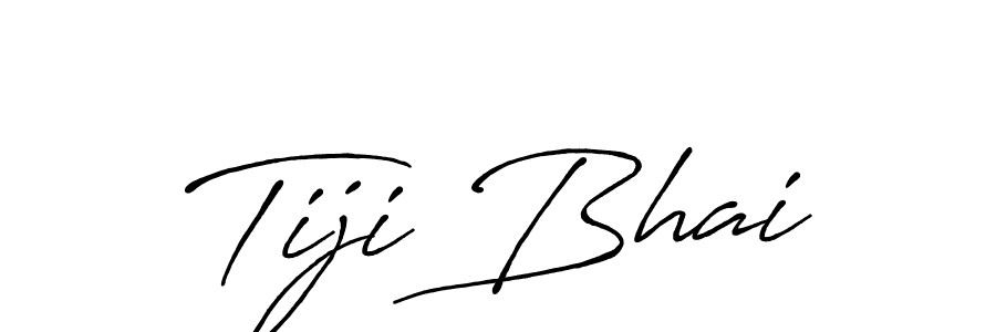 Here are the top 10 professional signature styles for the name Tiji Bhai. These are the best autograph styles you can use for your name. Tiji Bhai signature style 7 images and pictures png