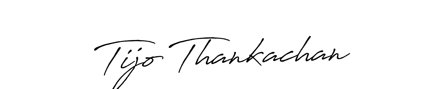 How to Draw Tijo Thankachan signature style? Antro_Vectra_Bolder is a latest design signature styles for name Tijo Thankachan. Tijo Thankachan signature style 7 images and pictures png