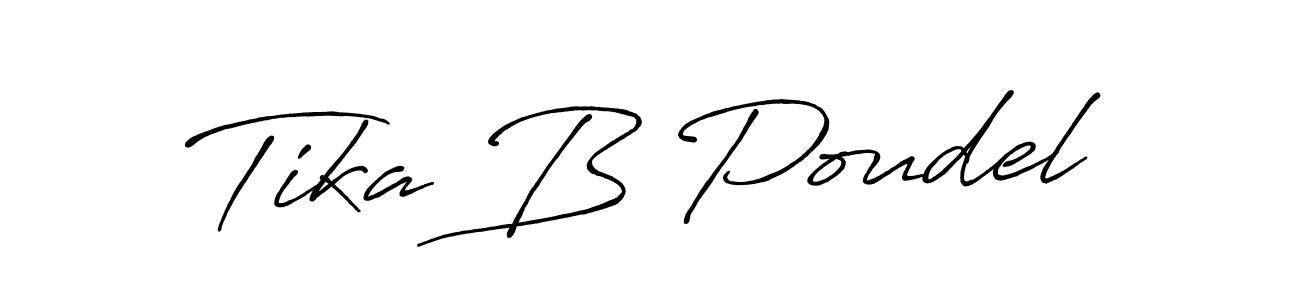 You can use this online signature creator to create a handwritten signature for the name Tika B Poudel. This is the best online autograph maker. Tika B Poudel signature style 7 images and pictures png