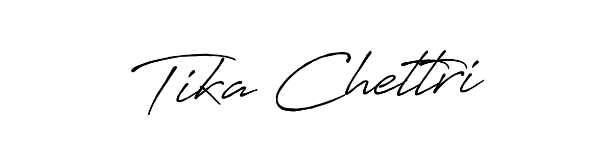 Once you've used our free online signature maker to create your best signature Antro_Vectra_Bolder style, it's time to enjoy all of the benefits that Tika Chettri name signing documents. Tika Chettri signature style 7 images and pictures png