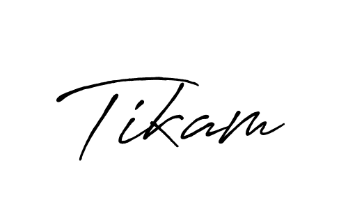 if you are searching for the best signature style for your name Tikam. so please give up your signature search. here we have designed multiple signature styles  using Antro_Vectra_Bolder. Tikam signature style 7 images and pictures png