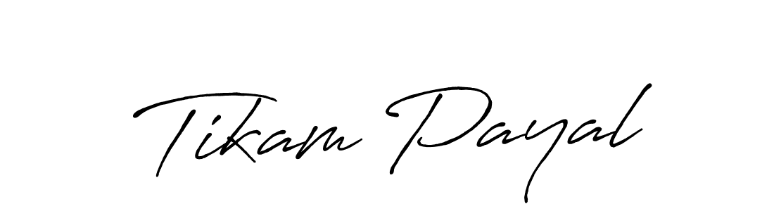 How to Draw Tikam Payal signature style? Antro_Vectra_Bolder is a latest design signature styles for name Tikam Payal. Tikam Payal signature style 7 images and pictures png