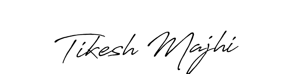 The best way (Antro_Vectra_Bolder) to make a short signature is to pick only two or three words in your name. The name Tikesh Majhi include a total of six letters. For converting this name. Tikesh Majhi signature style 7 images and pictures png