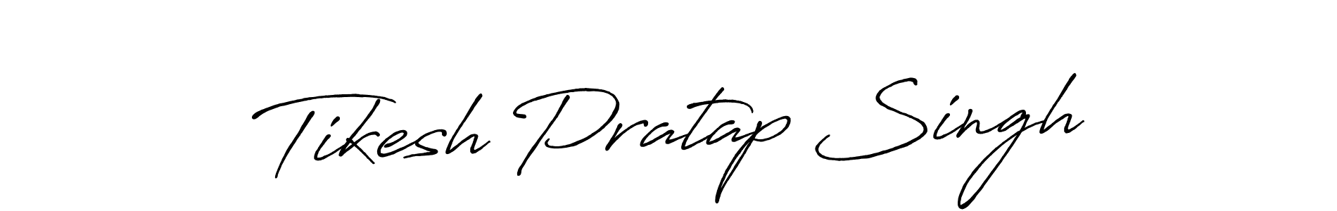 Tikesh Pratap Singh stylish signature style. Best Handwritten Sign (Antro_Vectra_Bolder) for my name. Handwritten Signature Collection Ideas for my name Tikesh Pratap Singh. Tikesh Pratap Singh signature style 7 images and pictures png