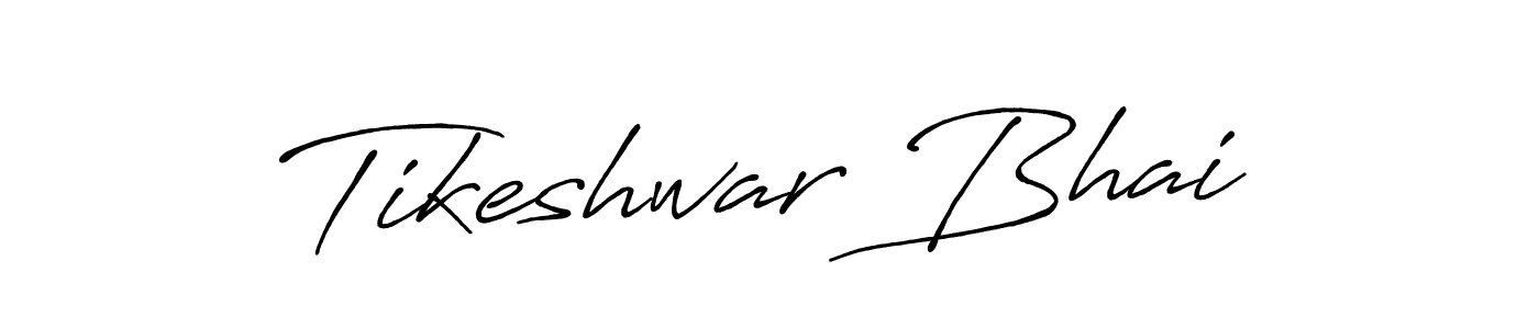 You can use this online signature creator to create a handwritten signature for the name Tikeshwar Bhai. This is the best online autograph maker. Tikeshwar Bhai signature style 7 images and pictures png