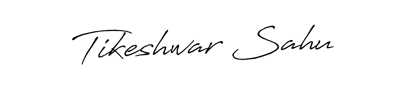 You should practise on your own different ways (Antro_Vectra_Bolder) to write your name (Tikeshwar Sahu) in signature. don't let someone else do it for you. Tikeshwar Sahu signature style 7 images and pictures png