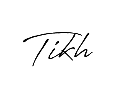 Make a beautiful signature design for name Tikh. Use this online signature maker to create a handwritten signature for free. Tikh signature style 7 images and pictures png