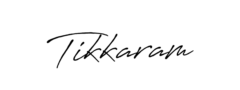 Design your own signature with our free online signature maker. With this signature software, you can create a handwritten (Antro_Vectra_Bolder) signature for name Tikkaram. Tikkaram signature style 7 images and pictures png