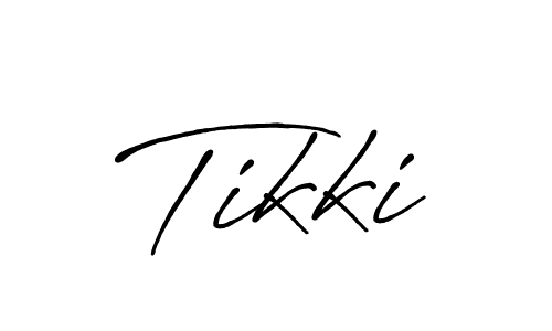Also we have Tikki name is the best signature style. Create professional handwritten signature collection using Antro_Vectra_Bolder autograph style. Tikki signature style 7 images and pictures png