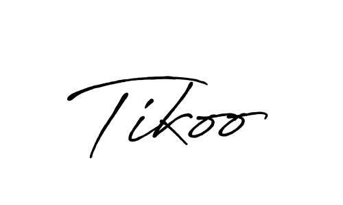 Make a beautiful signature design for name Tikoo. Use this online signature maker to create a handwritten signature for free. Tikoo signature style 7 images and pictures png