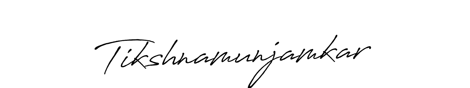 This is the best signature style for the Tikshnamunjamkar name. Also you like these signature font (Antro_Vectra_Bolder). Mix name signature. Tikshnamunjamkar signature style 7 images and pictures png