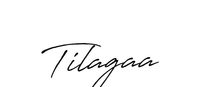 Make a beautiful signature design for name Tilagaa. With this signature (Antro_Vectra_Bolder) style, you can create a handwritten signature for free. Tilagaa signature style 7 images and pictures png