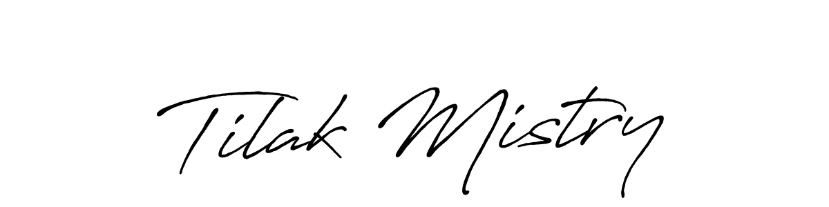 How to Draw Tilak Mistry signature style? Antro_Vectra_Bolder is a latest design signature styles for name Tilak Mistry. Tilak Mistry signature style 7 images and pictures png