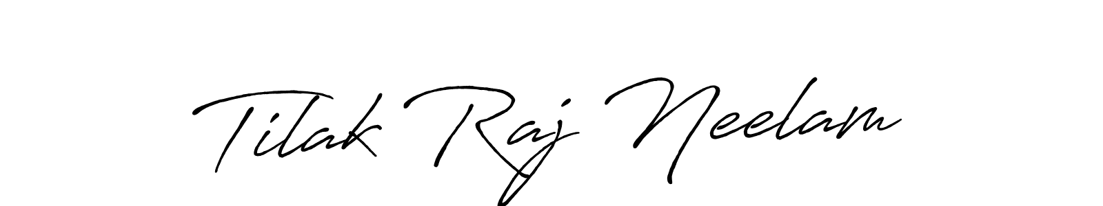 Make a beautiful signature design for name Tilak Raj Neelam. Use this online signature maker to create a handwritten signature for free. Tilak Raj Neelam signature style 7 images and pictures png