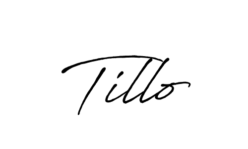 Antro_Vectra_Bolder is a professional signature style that is perfect for those who want to add a touch of class to their signature. It is also a great choice for those who want to make their signature more unique. Get Tillo name to fancy signature for free. Tillo signature style 7 images and pictures png