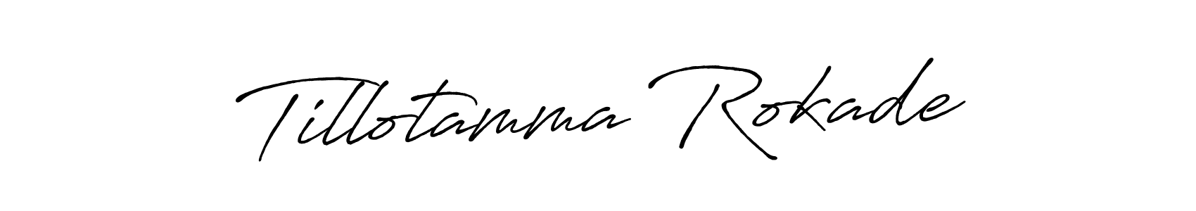 Best and Professional Signature Style for Tillotamma Rokade. Antro_Vectra_Bolder Best Signature Style Collection. Tillotamma Rokade signature style 7 images and pictures png