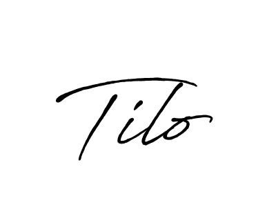 It looks lik you need a new signature style for name Tilo. Design unique handwritten (Antro_Vectra_Bolder) signature with our free signature maker in just a few clicks. Tilo signature style 7 images and pictures png