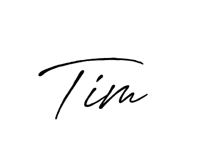 How to make Tim  name signature. Use Antro_Vectra_Bolder style for creating short signs online. This is the latest handwritten sign. Tim  signature style 7 images and pictures png