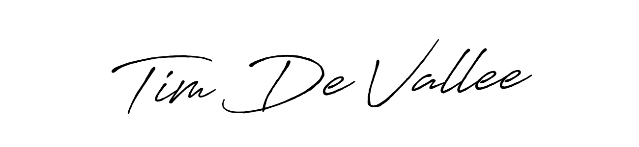 Best and Professional Signature Style for Tim De Vallee. Antro_Vectra_Bolder Best Signature Style Collection. Tim De Vallee signature style 7 images and pictures png