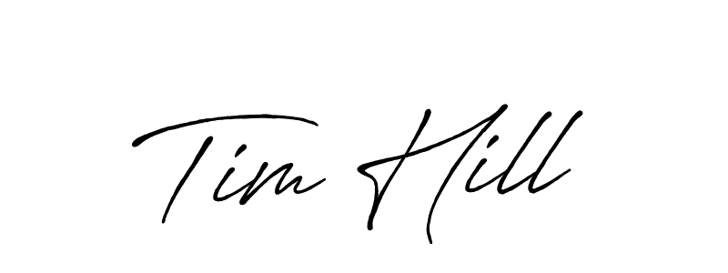 Once you've used our free online signature maker to create your best signature Antro_Vectra_Bolder style, it's time to enjoy all of the benefits that Tim Hill name signing documents. Tim Hill signature style 7 images and pictures png