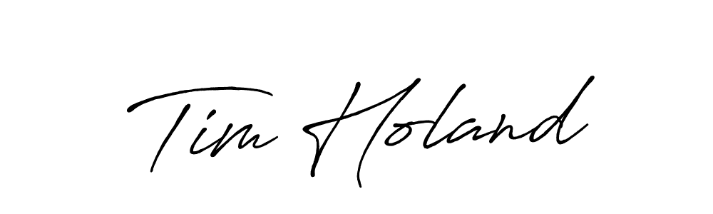 Antro_Vectra_Bolder is a professional signature style that is perfect for those who want to add a touch of class to their signature. It is also a great choice for those who want to make their signature more unique. Get Tim Holand name to fancy signature for free. Tim Holand signature style 7 images and pictures png