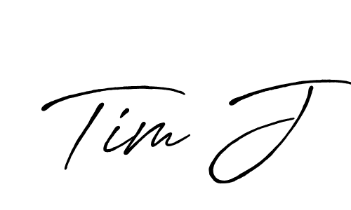 Once you've used our free online signature maker to create your best signature Antro_Vectra_Bolder style, it's time to enjoy all of the benefits that Tim J name signing documents. Tim J signature style 7 images and pictures png