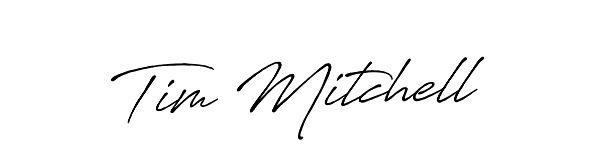 Antro_Vectra_Bolder is a professional signature style that is perfect for those who want to add a touch of class to their signature. It is also a great choice for those who want to make their signature more unique. Get Tim Mitchell name to fancy signature for free. Tim Mitchell signature style 7 images and pictures png