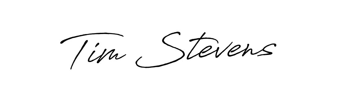 Also we have Tim Stevens name is the best signature style. Create professional handwritten signature collection using Antro_Vectra_Bolder autograph style. Tim Stevens signature style 7 images and pictures png