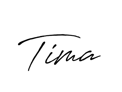 Tima stylish signature style. Best Handwritten Sign (Antro_Vectra_Bolder) for my name. Handwritten Signature Collection Ideas for my name Tima. Tima signature style 7 images and pictures png